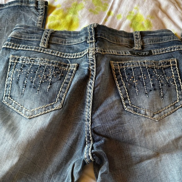 Cowgirl Tuff Crystal Waterfall Jeans